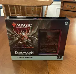 MTG Duskmourn: House of Horror - Endless Punishment Commander Deck *New/Sealed* - Image 1