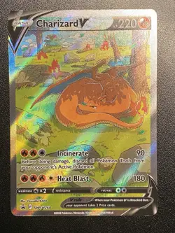 Charizard V Full Art SWSH260 Pokemon TCG Sword & Shield Black Star Promo - NM - Image 2