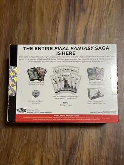 Magic The Gathering Final Fantasy Booster Bundle New Sealed NIB MTG FF7 Rare HTF - Image 2