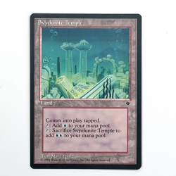 MTG Svyelunite Temple Fallen Empires Uncommon Land LP-EX Magic the Gathering - Image 1