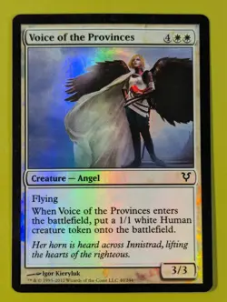 FOIL Voice of the Provinces x1 Avacyn Restored 1x Magic the Gathering MTG - Image 1