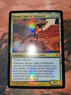 MTG FOIL Bruna, Light Of Alabaster Avacyn Restored NM (#2) - Image 1