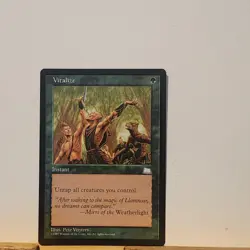 Vitalize Weatherlight Magic the Gathering MTG LP - FREE SHIPPING - Image 1
