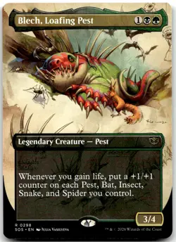 MTG Blech, Loafing Pest Secrets of Strixhaven SOS #298 rare NM $SALE$! - Image 1
