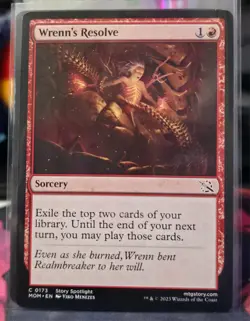 MTG Wrenn's Resolve 0173 Normal NM March of the Machines Magic TCG - Image 1