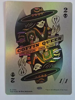 Coffin Queen (Rainbow Foil) 1704 Secret Lair Drop Series Magic: The Gathering LP - Image 1