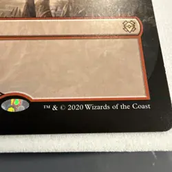 Wizards of the Coast Needleverge Pathway Land Rare Red Green ZNR 288 Regular - Image 2