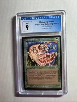 MTG Arabian Nights Metamorphosis CGC 9 Mint 1993 - Image 1