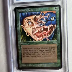 MTG Arabian Nights Metamorphosis CGC 8 NM/Mint 1993 - Image 3