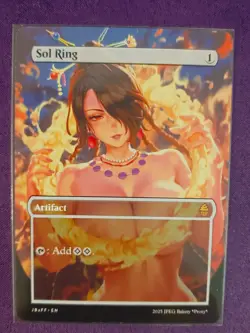 Sol Ring Lulu MTG Fan Art Anime Test Card - Image 1