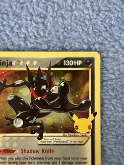 [NM] Greninja Gold Star SWSH144 Celebration Promo Pokemon TCG - Image 3