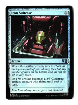 Iron Suitcase 750 MTG MSC U NM Foil - Image 1