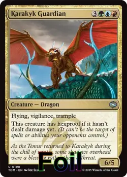 Karakyk Guardian- (LP)-*Foil*-EN-[TDM - 198] - Image 1