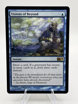 Visions of Beyond - M12 - MTG Magic the Gathering - Lightly Played - Image 1