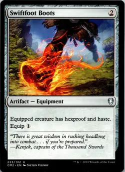 Swiftfoot Boots 223 Commander Anthology Volume II MTG NM - Image 1