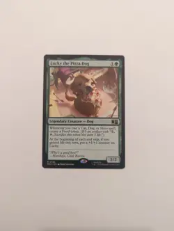 Lucky the Pizza Dog Commander: Marvel Super Heroes Regular NM MTG - Image 1