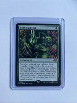MTG MAGIC Birthing Ritual Modern Horizons 3 Regular MYTHIC NM a20 - Image 1