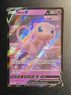 Mew V UR - 060/159 Pokemon TCG - SWSH: Crown Zenith Ultra Rare - NM - Free Ship - Image 1