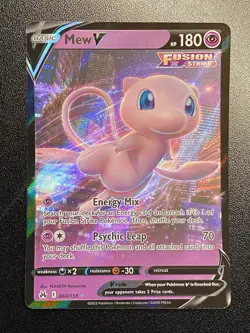 Mew V UR - 060/159 Pokemon TCG - SWSH: Crown Zenith Ultra Rare - NM - Free Ship - Image 2