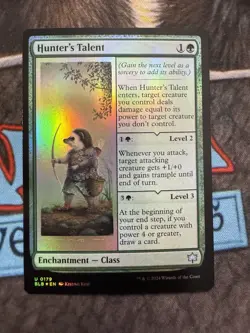 Foil Hunter's Talent - 179 - NM - Bloomburrow - Image 1