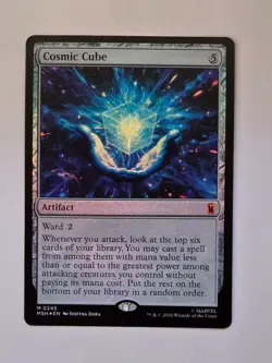 Cosmic Cube - M0245 Foil - Marvel Super Heroes - Magic the Gathering - NM - Image 1