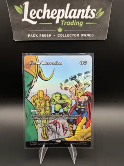 Heroic Intervention (0080) (Borderless) Marvel Universe Eternal-Legal Foil - Image 1