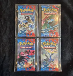 XY Base Set - Sealed 4 Booster Pack Art Set - Pokemon XY TCG - Image 1