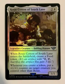 Rosie Cotton of South Lane Lord of the Rings: Tales of Middle-Earth Foil MTG NM - Image 1