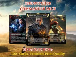 The Witcher Geralt EDH Commander Deck • Proxy Play Set - Image 2