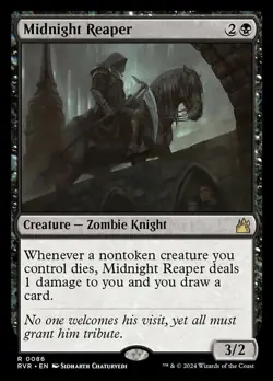 1x Midnight Reaper - Foil MTG - Ravnica Remastered - NM-Mint - Image 1
