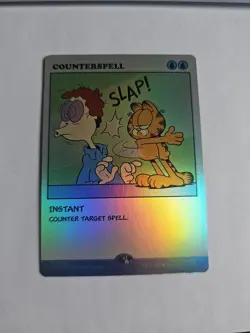 Counterspell Secret Lair Foil Garfield 2664 Mtg - Image 1