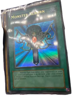 Yu-Gi-Oh Monster Reborn LOB-118 Ultra Spell Unlimited Edition TCG - Image 2