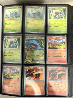 POKEMON 151 COMPLETE BASE MASTER SET ALL HOLOS, REVERSES, EX's, & HALO ENERGIES - Image 3
