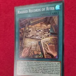 Konami Yu-Gi-Oh! TCG Ragged Records of Rites CORI-EN062 Spell EN - Image 1
