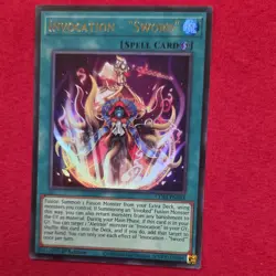Konami Yu-Gi-Oh! TCG Invocation - Sword CORI-EN053 Secret Rare Foil 1st EN - Image 1