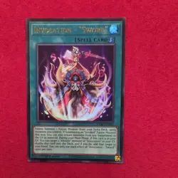 Konami Yu-Gi-Oh! Invocation-"Sword" CHIM-EN053 Secret Rare Foil 1st Ed EN - Image 1