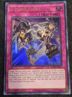 Yugioh! S-Force Chase - LIOV-EN077 - Ultra Rare - 1st Edition Mint/NM X1 - Image 1