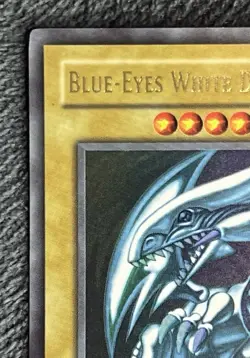 Blue-Eyes White Dragon SDK-001 Unlimited Ultra Rare Yu-Gi-Oh Near Mint Vintage - Image 4