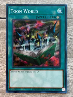 Toon World [Super Rare] - Near Mint - Yu-Gi-Oh SRL-EN0076 (2020) - Image 1