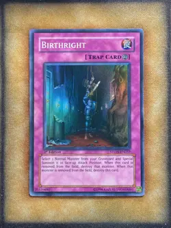 Yugioh Birthright STON-EN057 Super Rare 1st Ed NM - Image 1