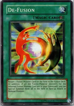 De-Fusion LON-097 Super Rare Labyrinth of Nightmare Yu-Gi-Oh Unlimited MP - Image 1