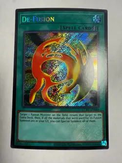De-Fusion Secret Rare Legendary Collection Kaiba LCKC-EN044 LP - Image 1