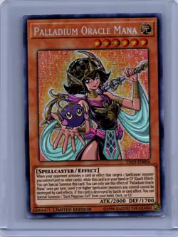 Palladium Oracle Mana Limited Prismatic Secret Rare 2019 Gold Sarcophagus Tin TN - Image 1