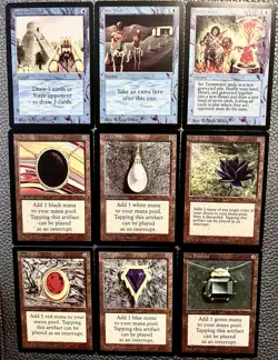 MTG Unlimited Power 9 Lot (9)Black Frame Mint! Prxy! - Image 1