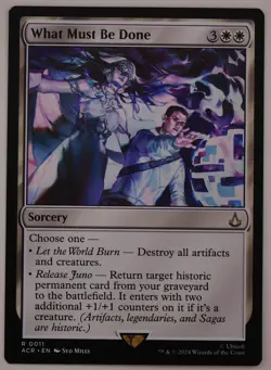 What Must Be Done ACR 0011 MTG Board Wipe Reanimate - Image 1