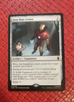MTG Iron Man Armor Marvel Super Heroes Regular - Image 1