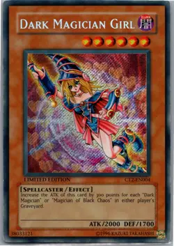 Dark Magician Girl Secret Rare 2005 Collectors Tin CT2-EN004 MP - Image 1