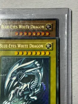 Yugioh 2002 Blue-Eyes White Dragon SDK-001 Heavy Faded HP - Image 3