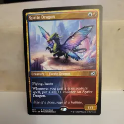 Sprite Dragon - Ikoria - PROMO PACK - #369 - Magic MTG 2022 FREE SHIPPING - Image 1