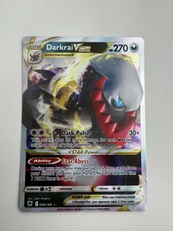 Pokemon TCG Darkrai VSTAR Astral Radiance 099/189 Holo Ultra Rare - Image 1